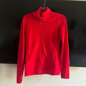 Lululemon define jacket size 6 red